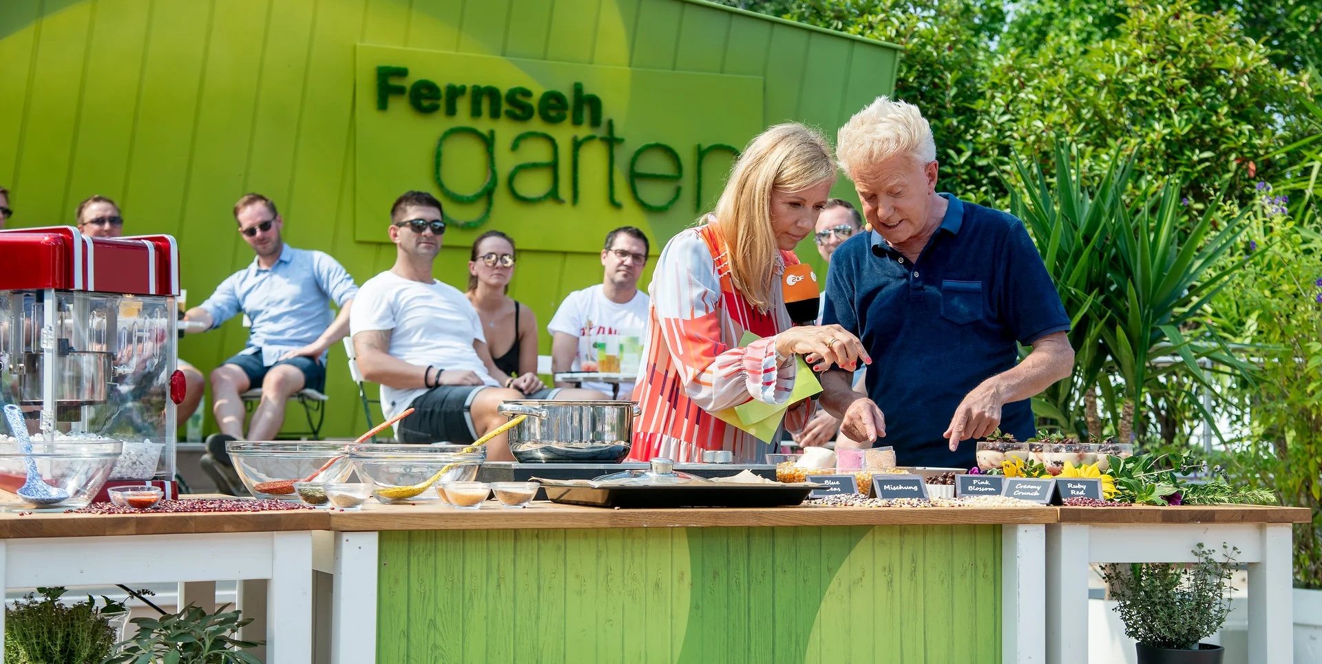 ZDF | Andrea Kiewel, Armin Rossmeier | Foto Torsten Silz