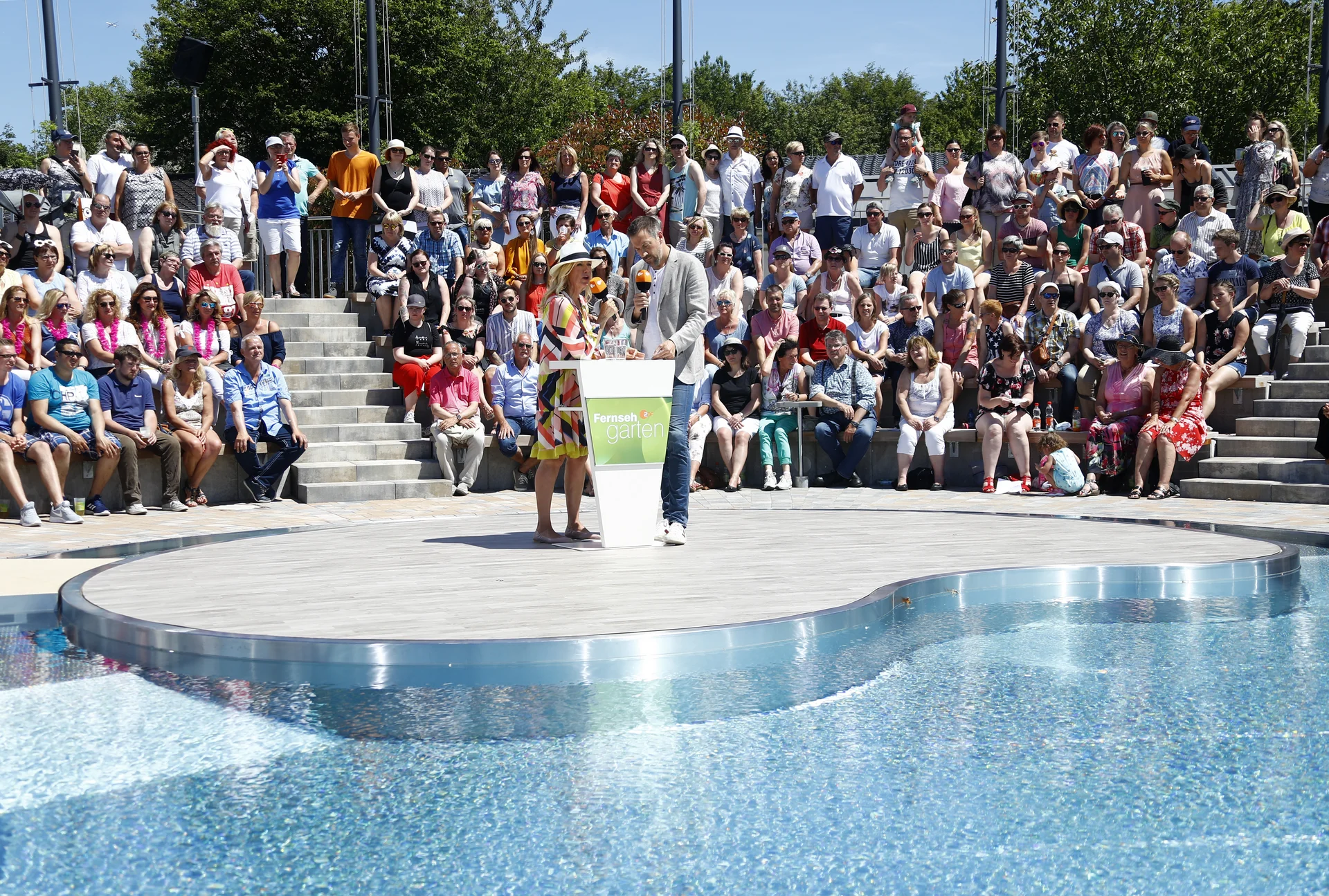 ZDF | Andrea Kiewel, Marcus Niehaves | Foto Ralph Orlowski