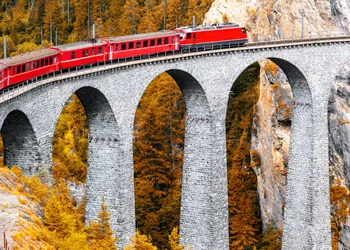 Schweiz - Auf den Spuren des Bernina Express 