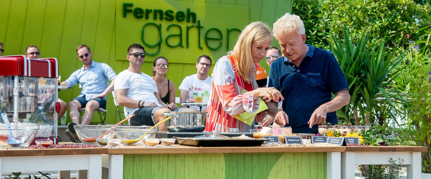 ZDF | Andrea Kiewel, Armin Rossmeier | Foto Torsten Silz